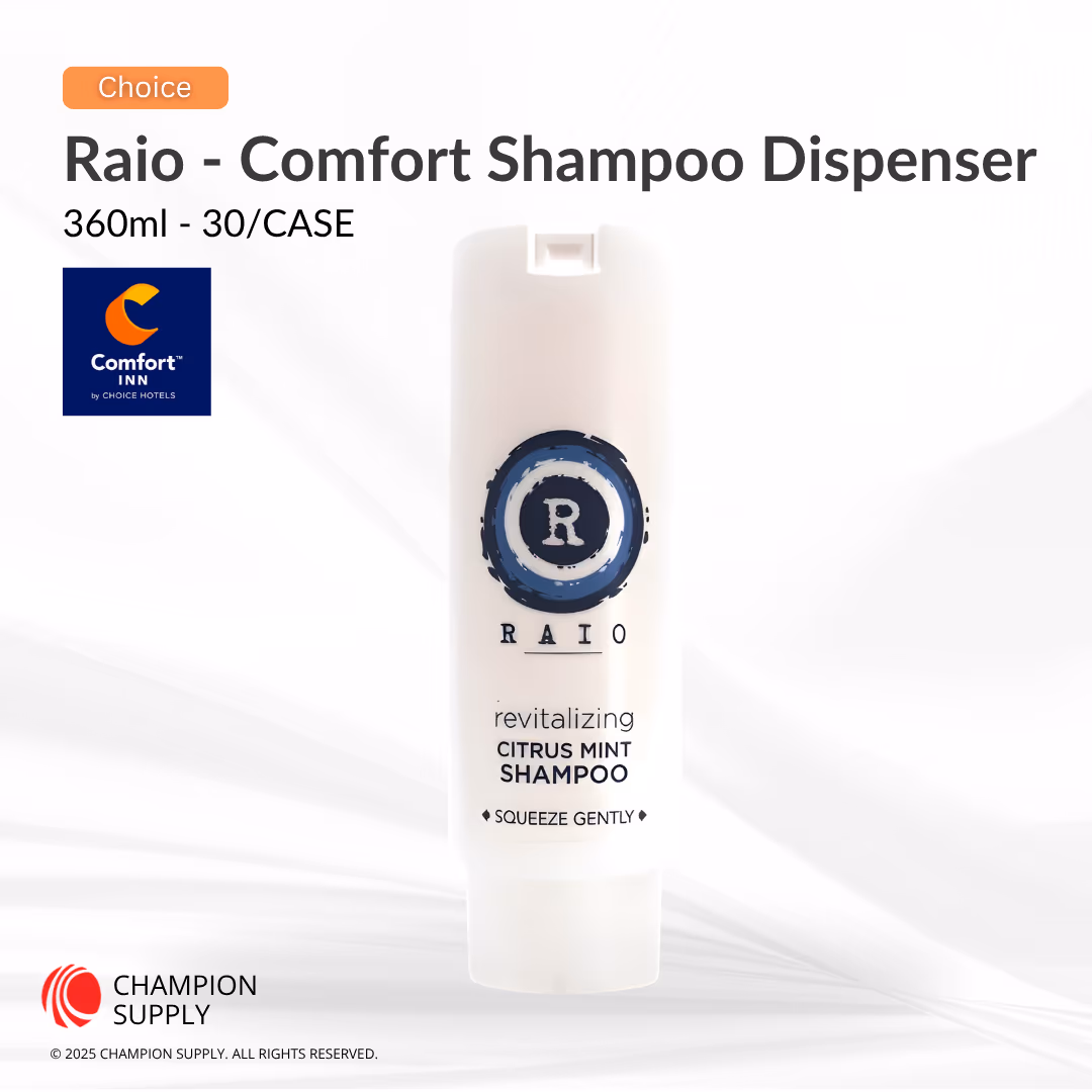 RAIO SmartCare Shampoo 360ml, Case of 30